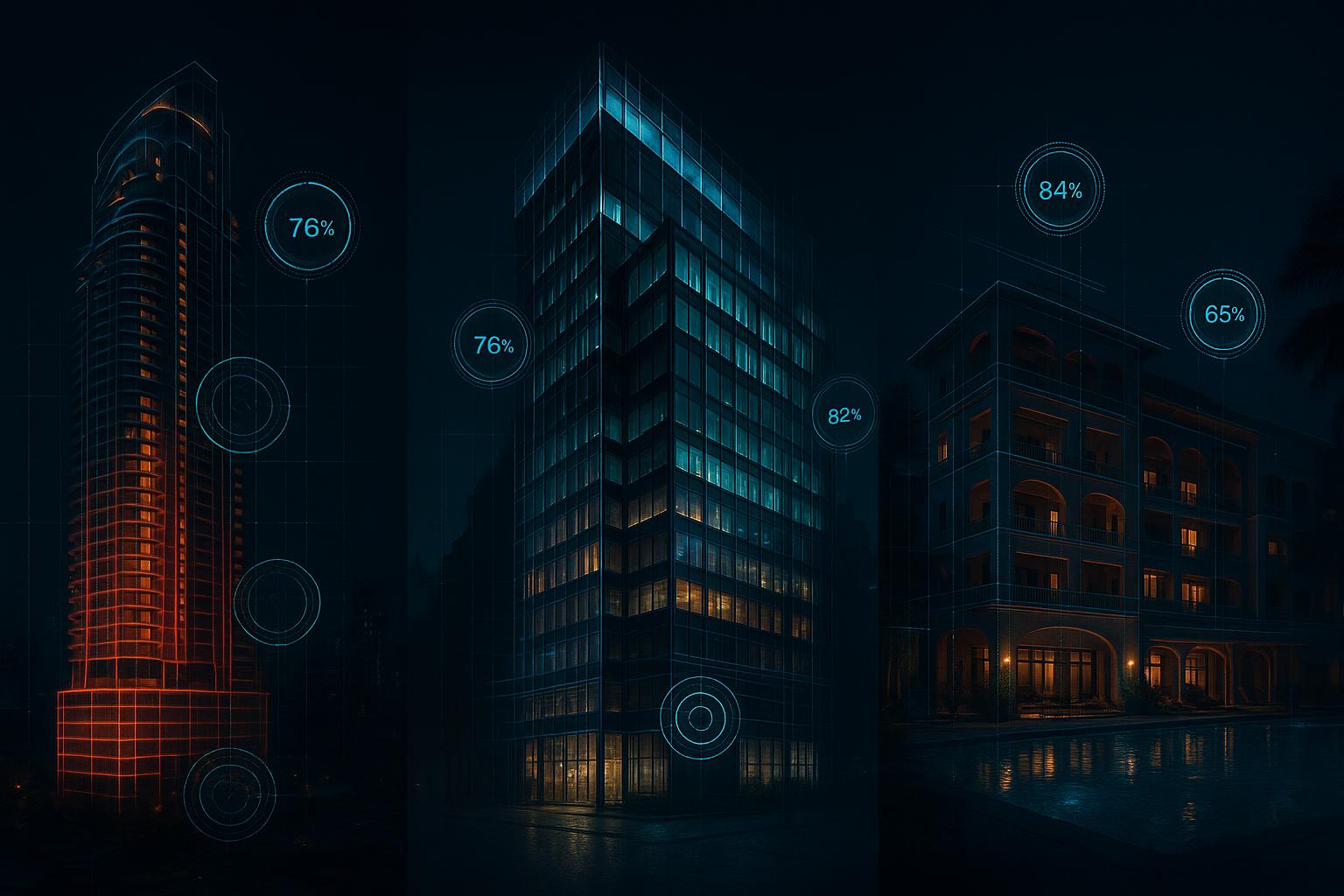 Building types for drone inspections
